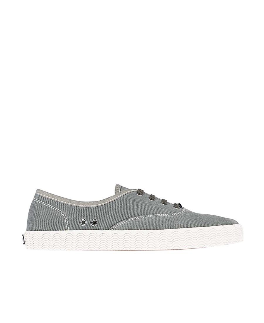 Chloé Tie Low-top Casual Shoes In Gray