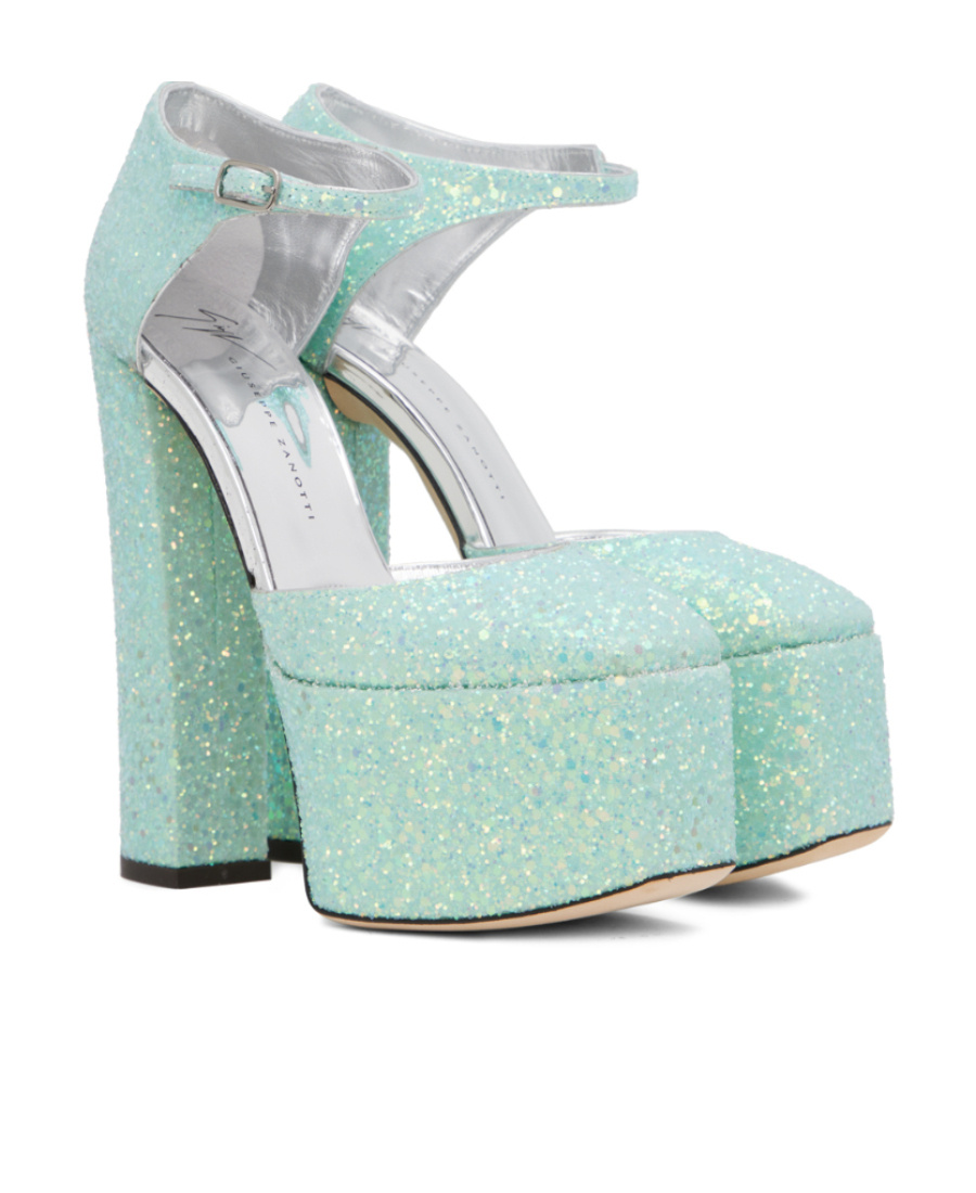 Giuseppe Zanotti Bebe High Heels With Thick Soles In White