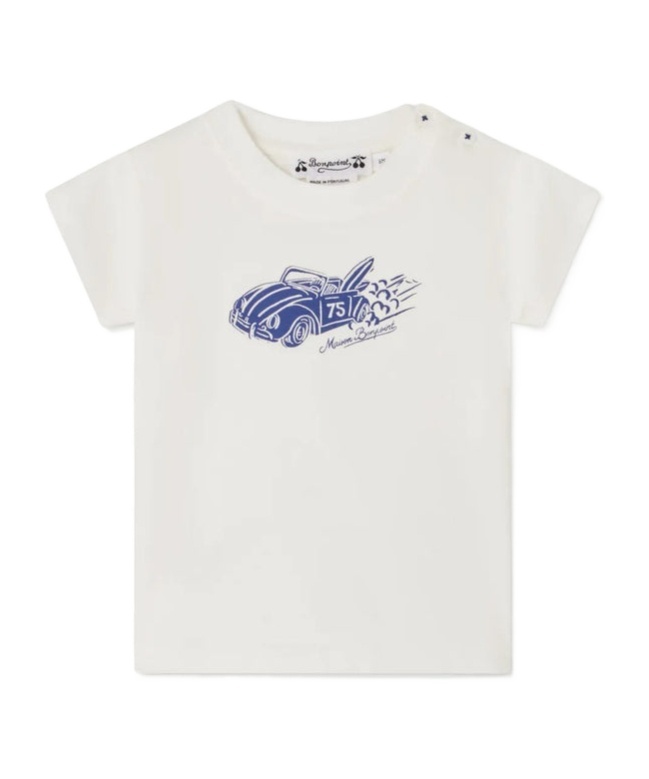 Bonpoint Short-sleeved T-shirt In White