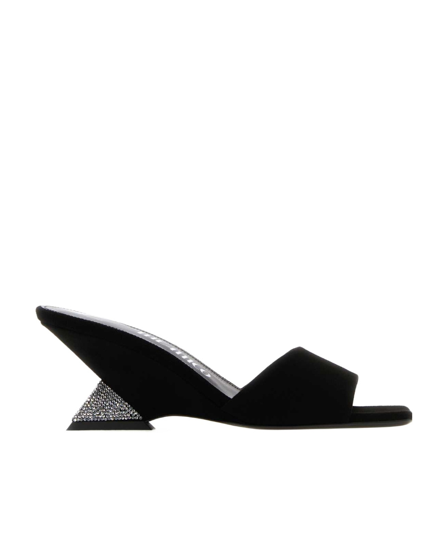 Attico Cheope Mules In Black