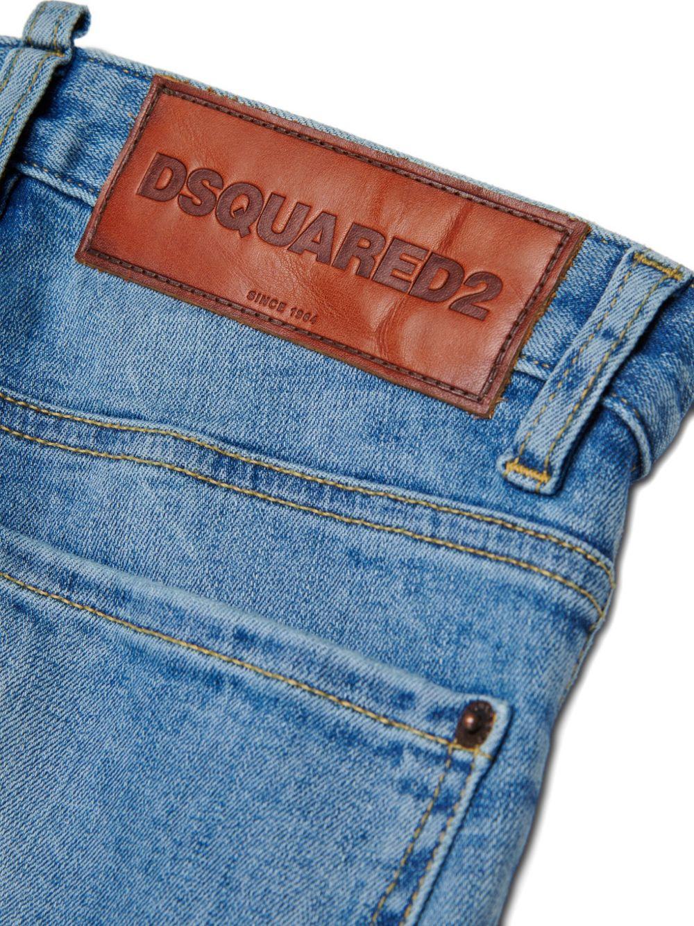 Dsquared2 Five-pockets Jeans In Blue