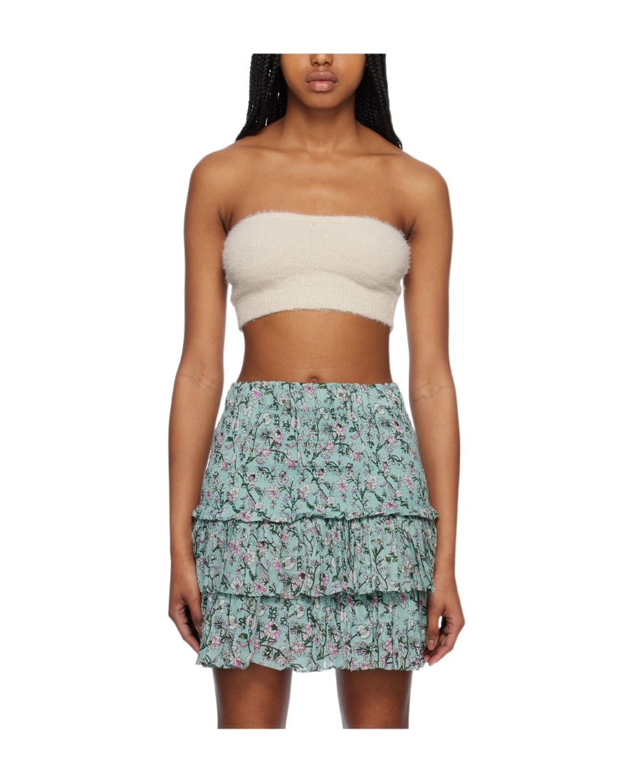 Isabel Marant Étoile Knitted Bandeau Top In Multicolor