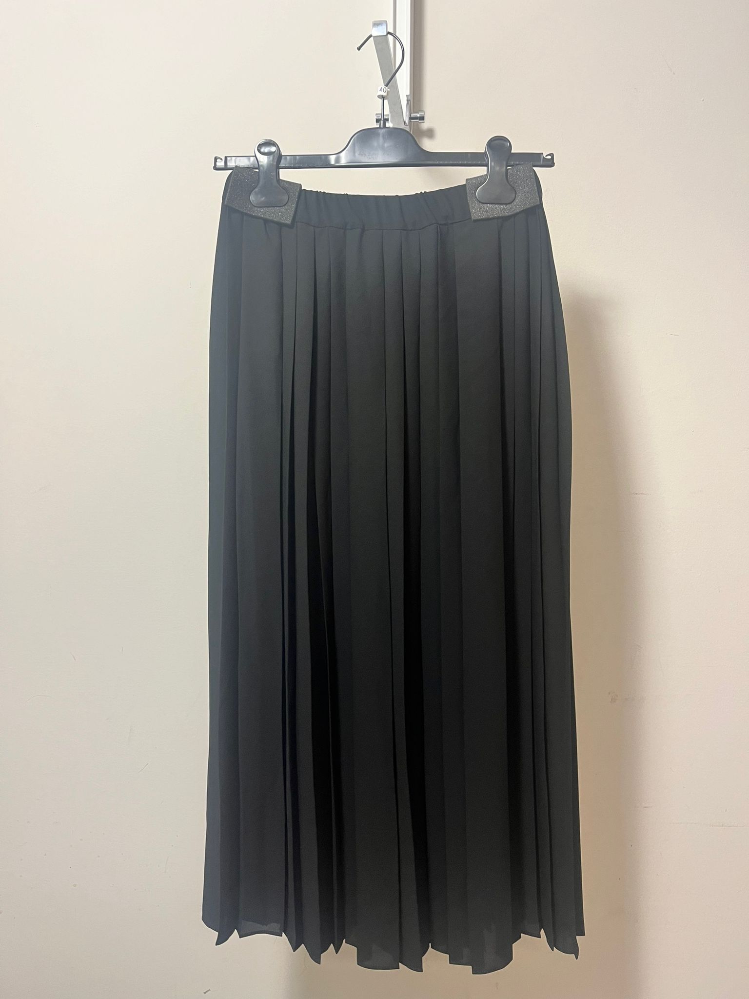 Rundholz Black Label Pleated Detail Skirt In Black