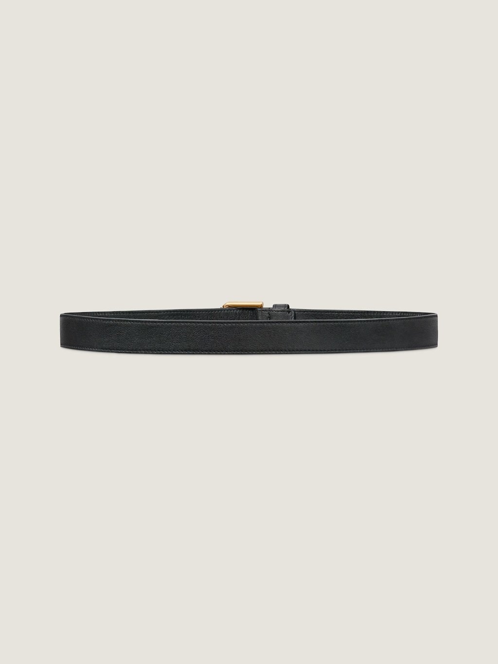 Givenchy Voyou Belt In Shiny Leather In Black
