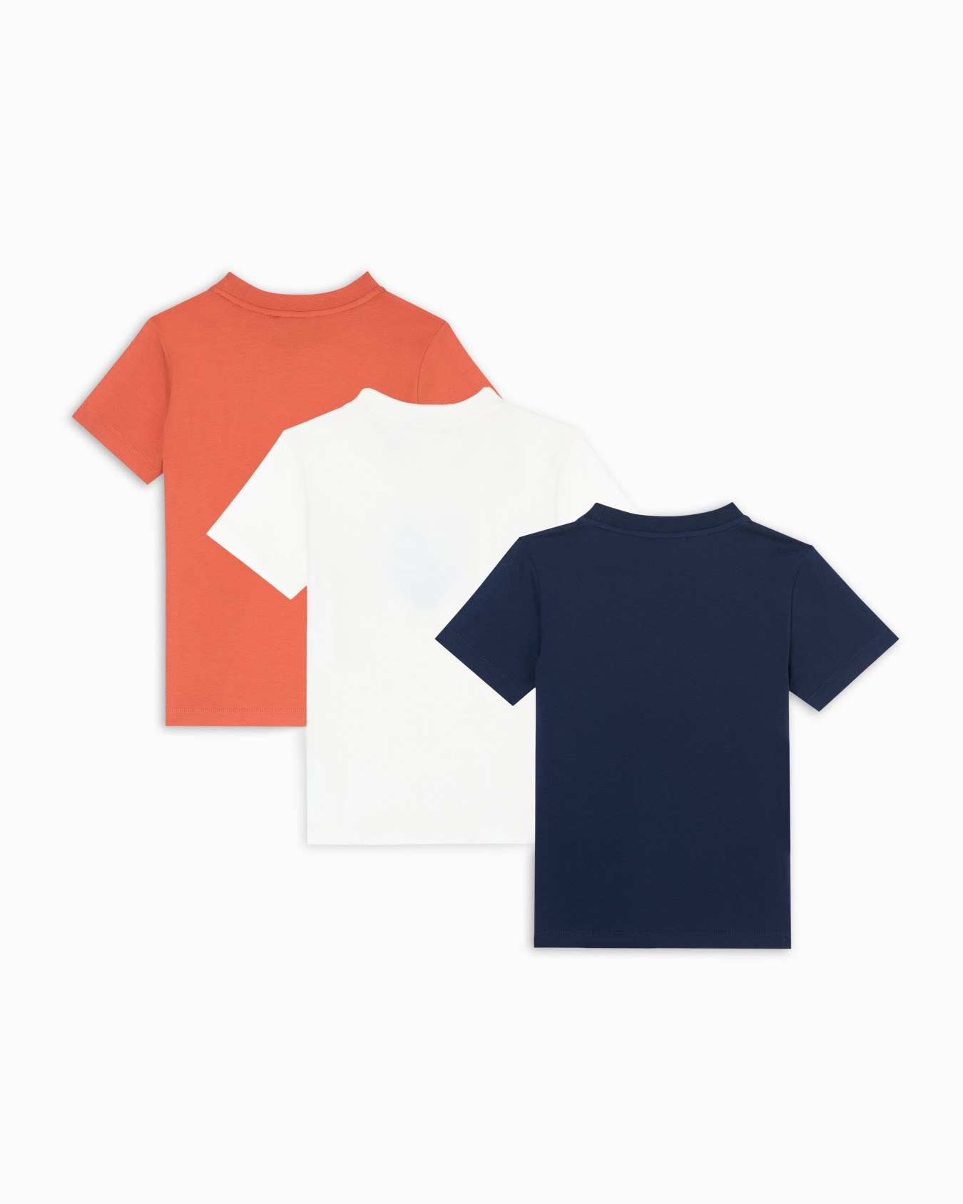 Emporio Armani Logo-print Cotton T-shirts (pack Of Three) In Multi