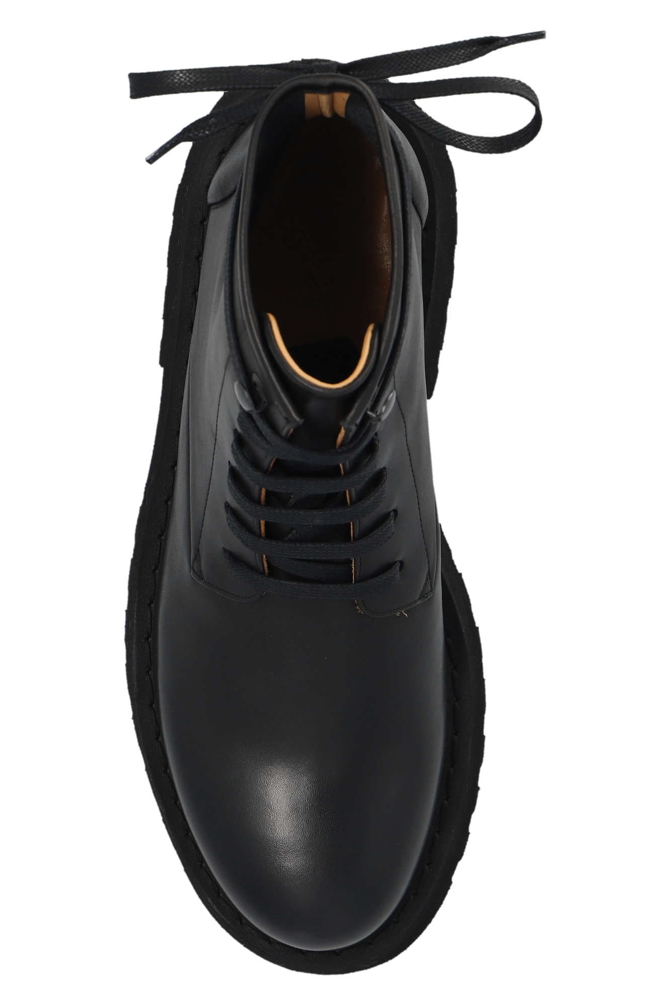MARSÈLL 60MM LEATHER LACE-UP BOOTS
