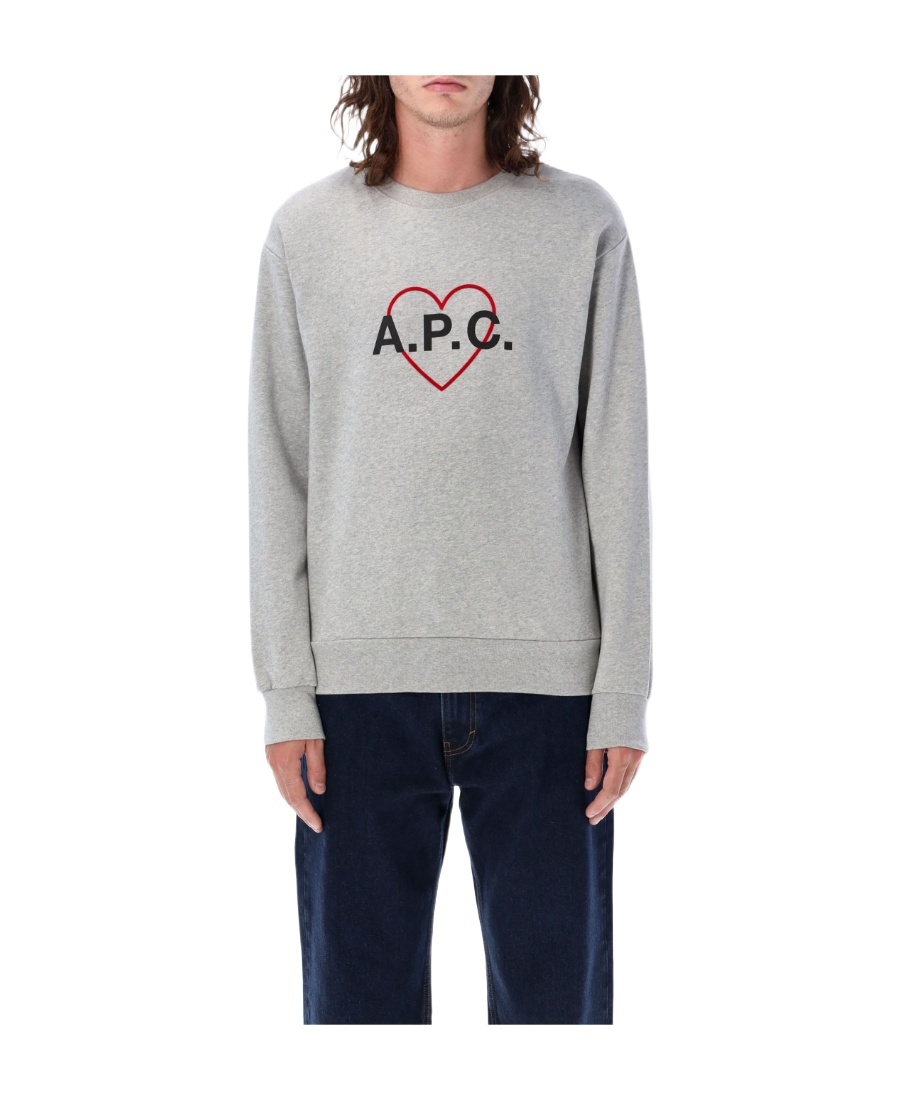 Apc Leon Sweatshirt In Gray