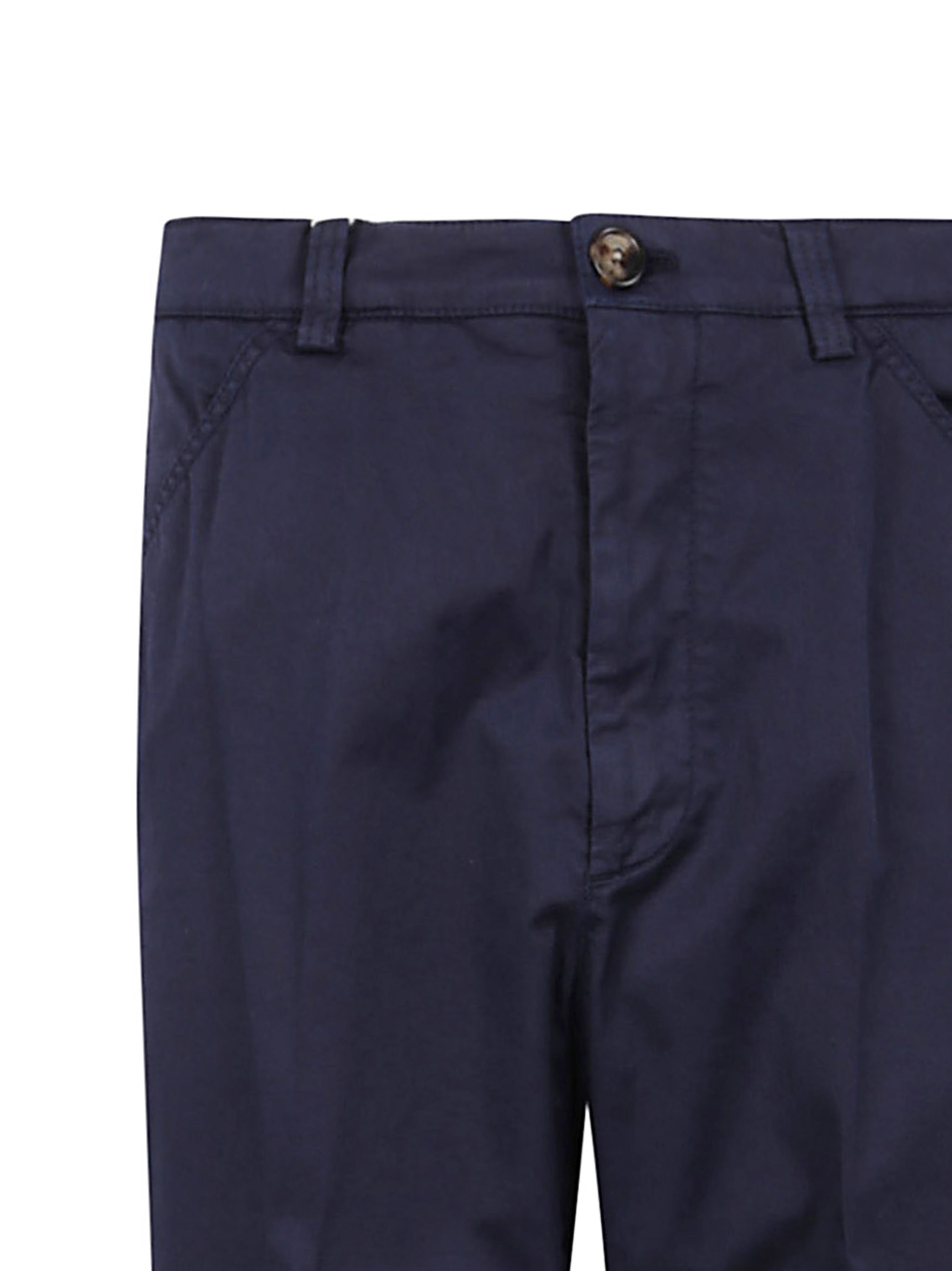 Brunello Cucinelli Belt-loop Casual Pants In Black