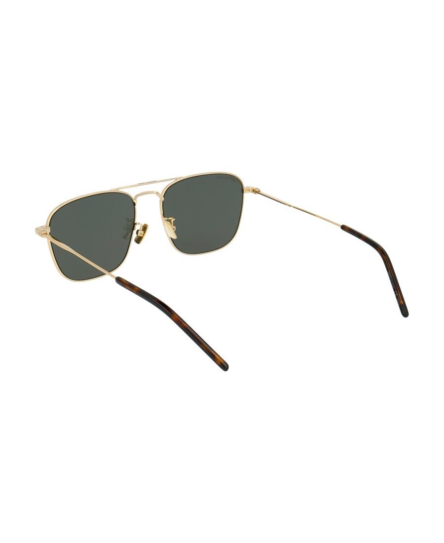 Saint Laurent Sl309 Aviator-frame Sunglasses In Black