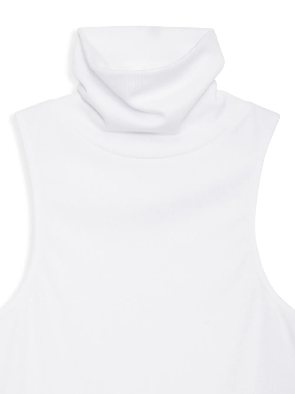 ANINE BING ANINE BING JENNIE ROLL-NECK KNITTED SLEEVELESS TANK TOP