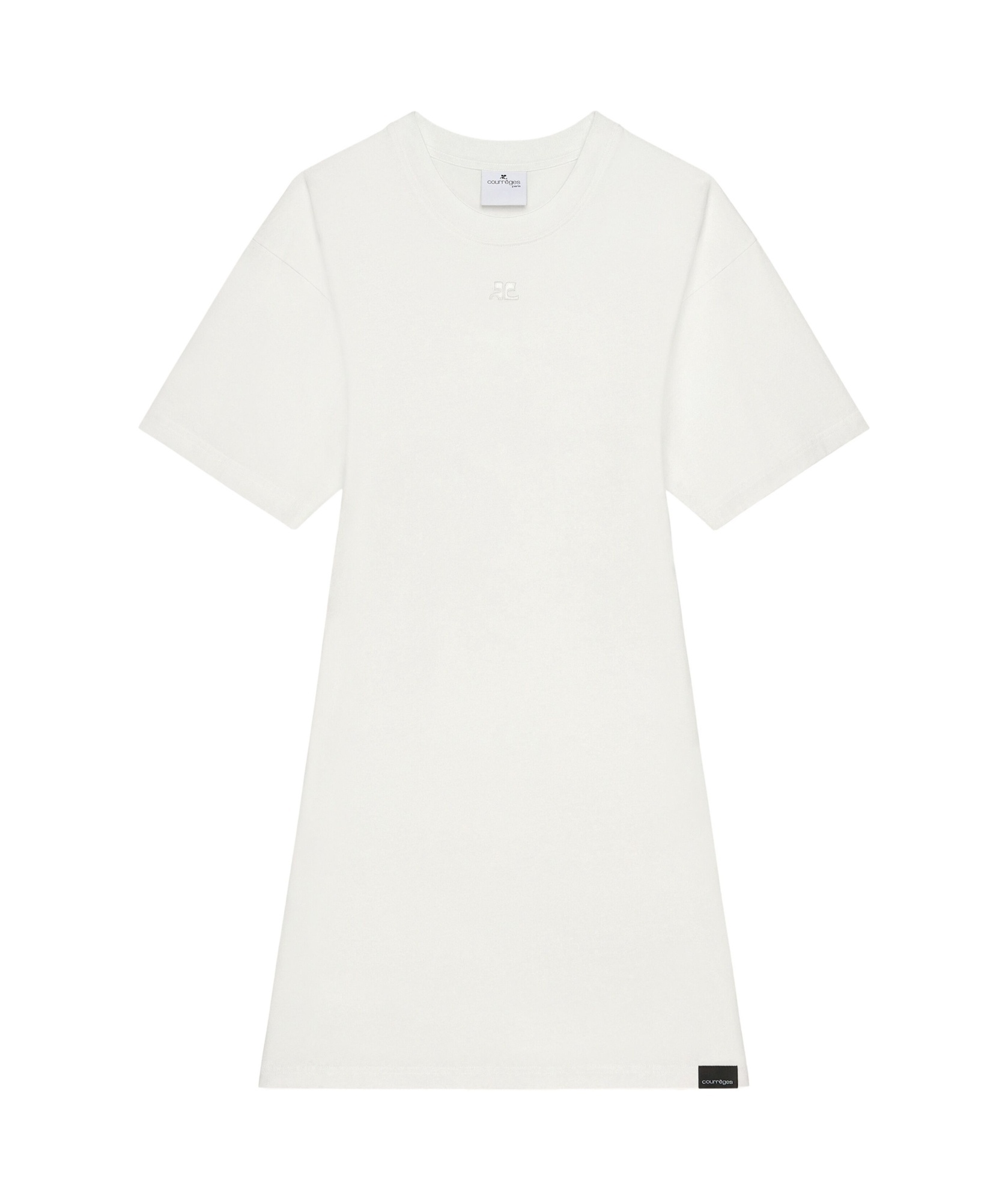 Courrèges White Cotton Mini Dress
