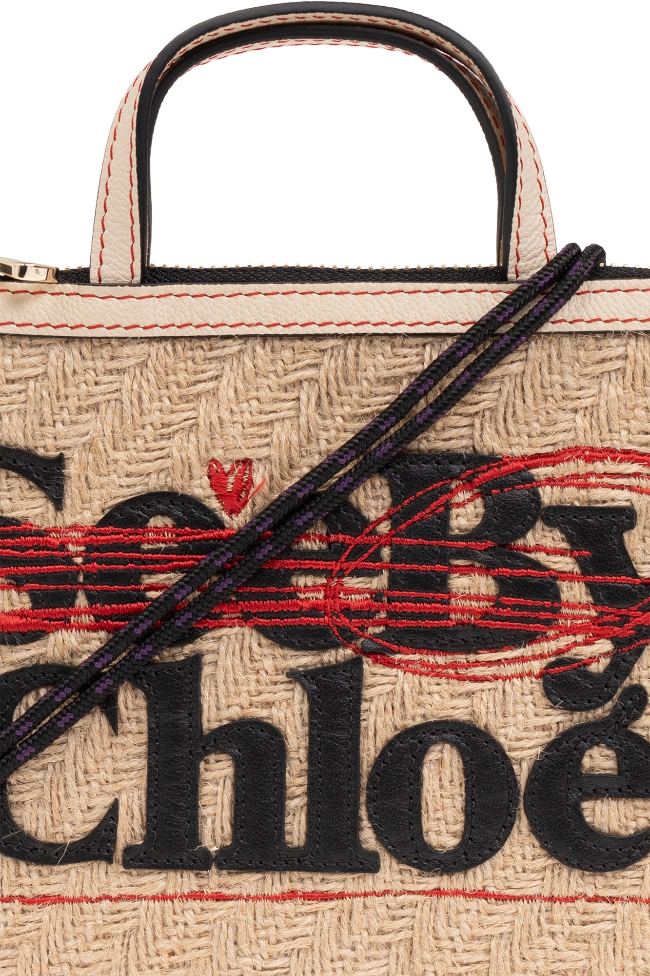 See By Chloé Logo Shoulder Bag In Nude