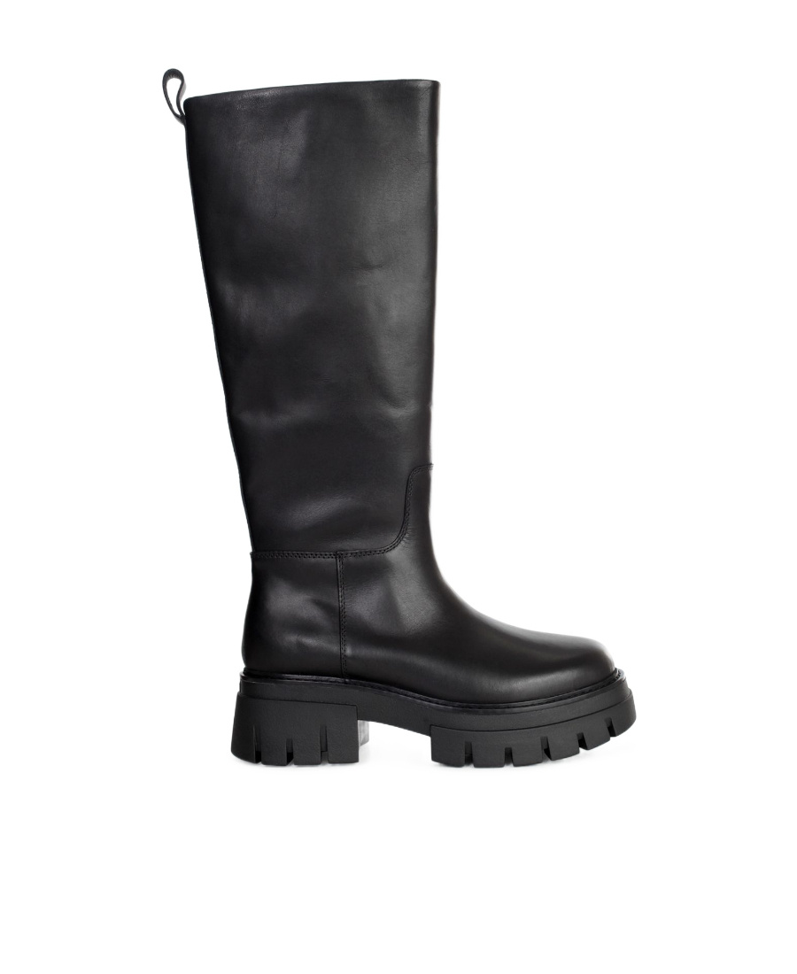 Ash Logo Boots In Black