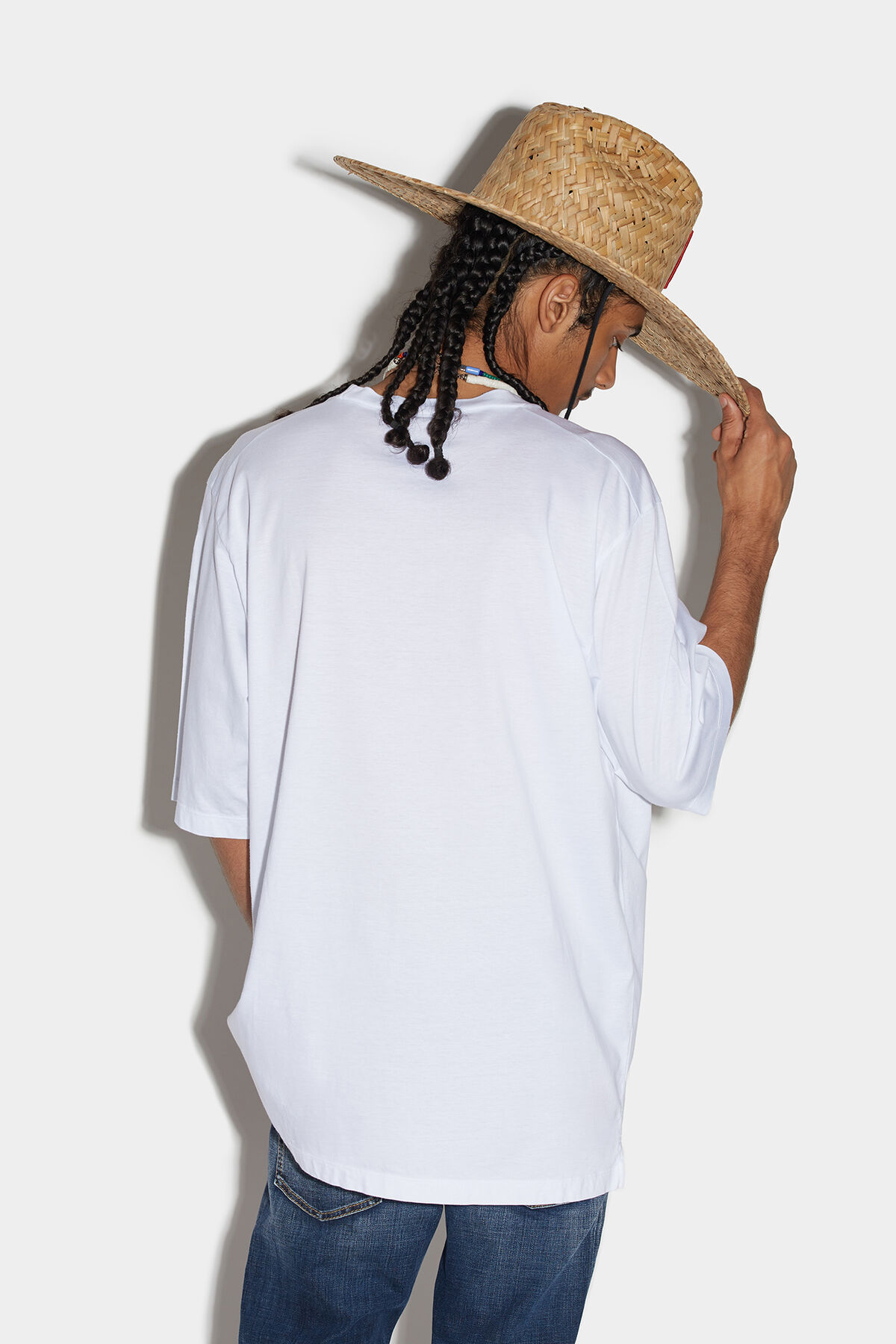 Dsquared2 Graphic-print Short-sleeved T-shirt In White