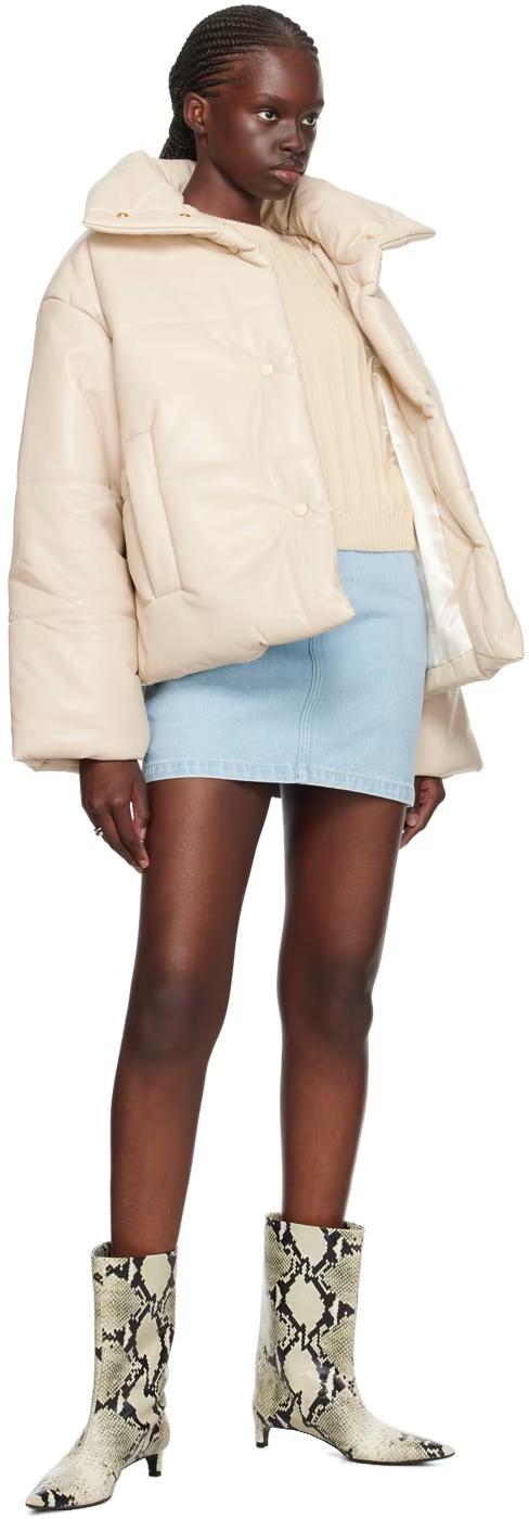 NANUSHKA DENIM MINI SKIRT 