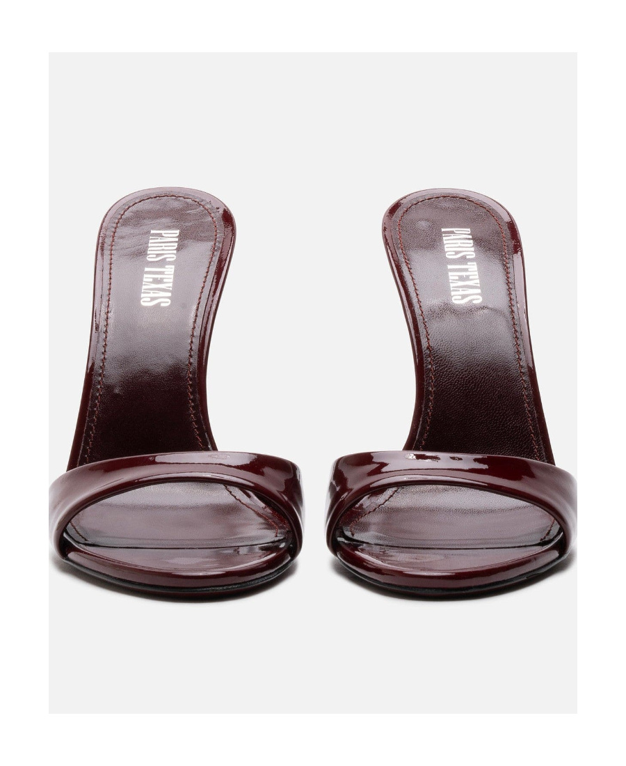 Paris Texas Brown Lidia Mules In Multicolor