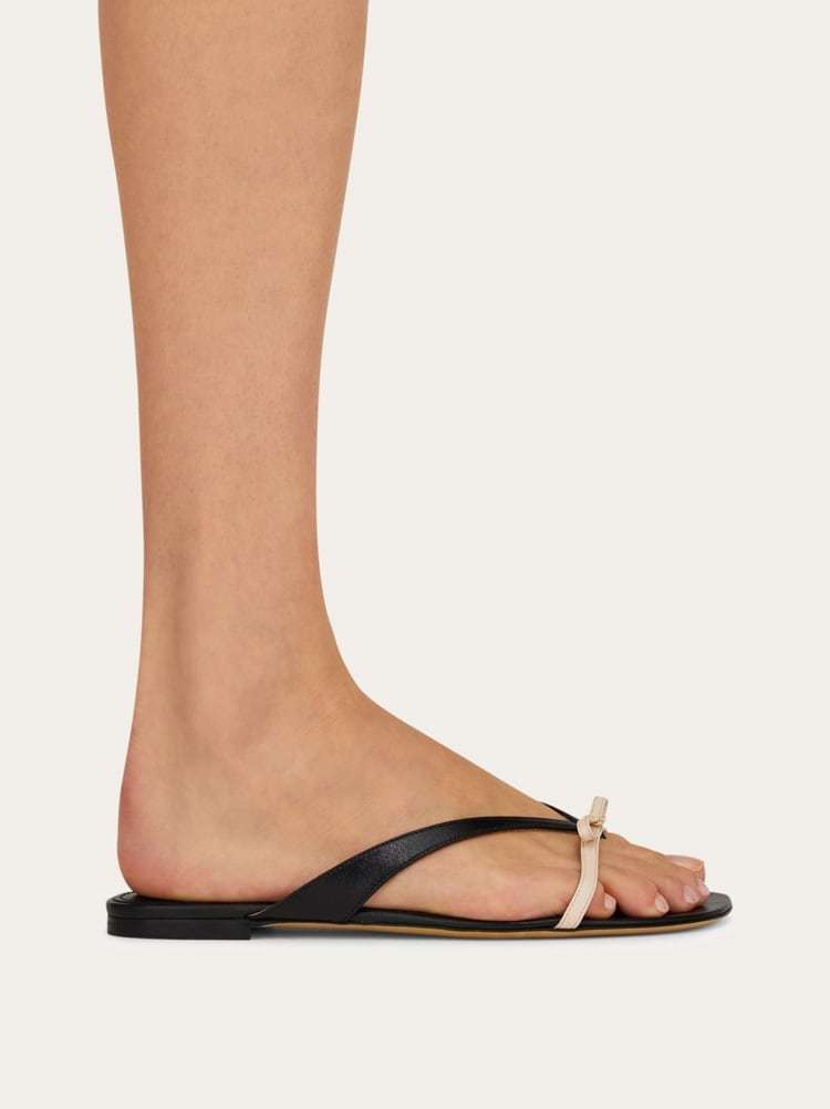 Ferragamo Mini Bow Flip Flop