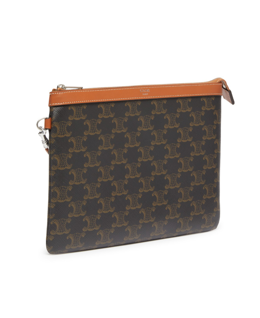 Celine Logo Printing Handbag In Black