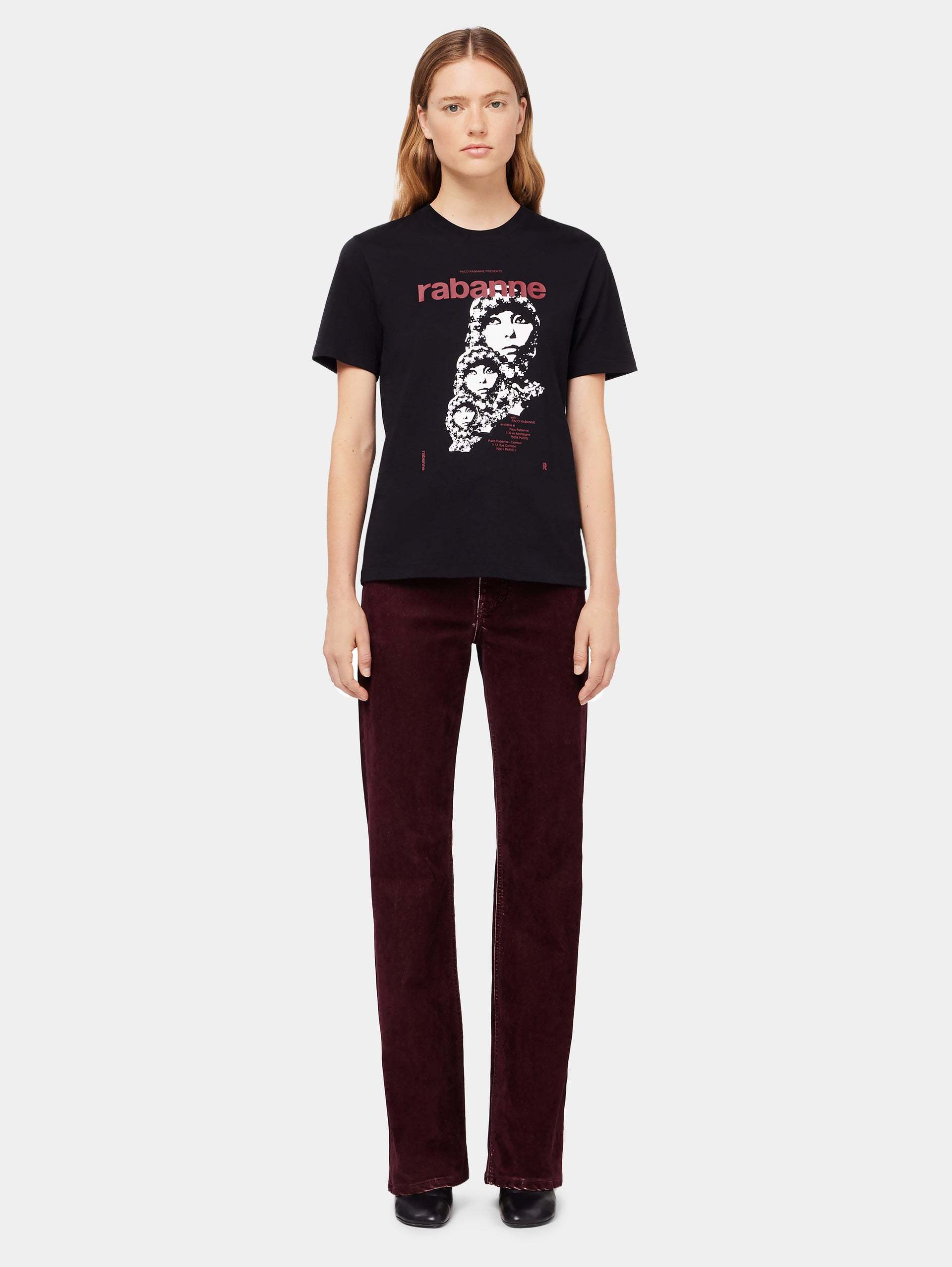 RABANNE VISCONTI-INSPIRED COTTON T-SHIRT