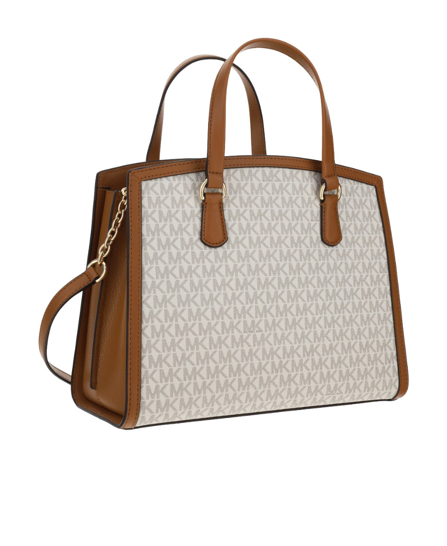 Michael Kors Chantal Hand Bag In Nude
