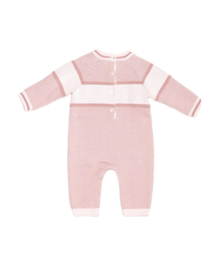 Fendi A Jumpsuit With A Logo In Pink