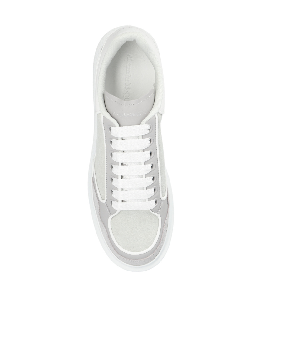 Alexander Mcqueen Oversized Panelled Sneakers In White