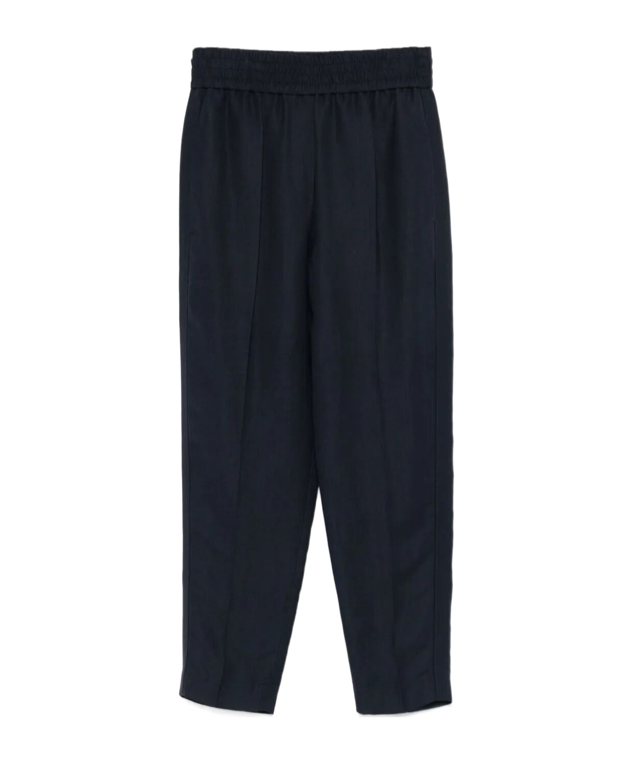 Brunello Cucinelli High-waist Wide-leg Tailored Trousers In Black