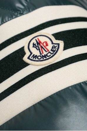Moncler Long Sleeve Down Jacket In Green
