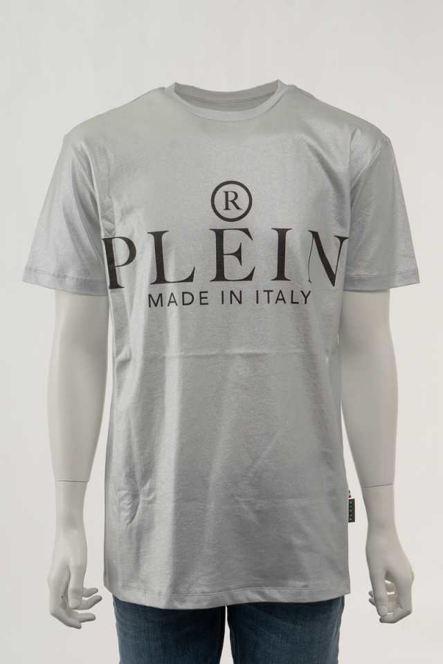 Philipp Plein Iconic Plein Round Neck T-shirt In White