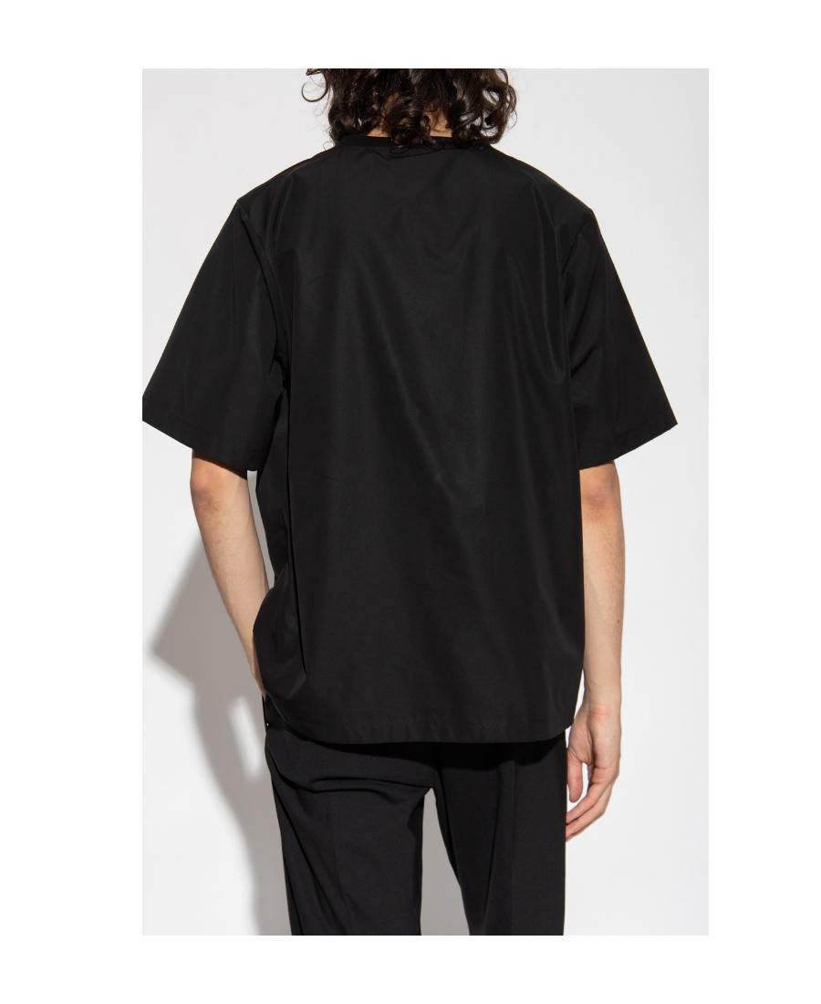 Dsquared2 Man T-shirt Black Size 42 Cotton In Black