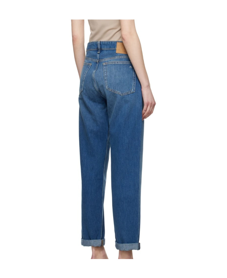 RAG & BONE BAGGY DRE LOW-RISE BOYFRIEND JEANS 
