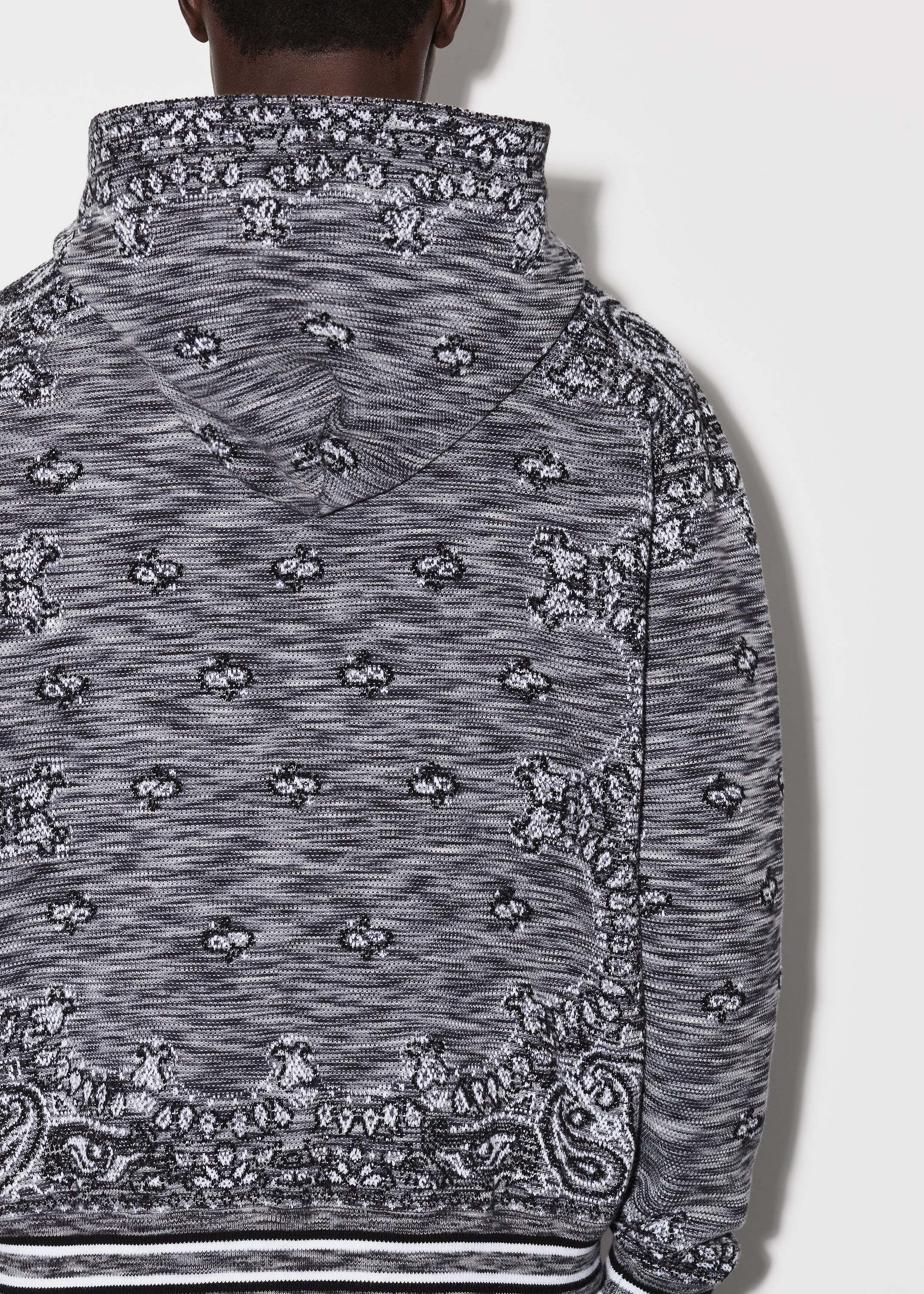 Amiri Logo-patch Pullover Hoodie In Black