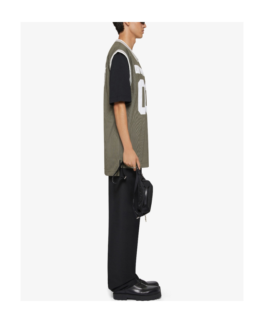 Givenchy Logo-print Cotton T-shirt In Green
