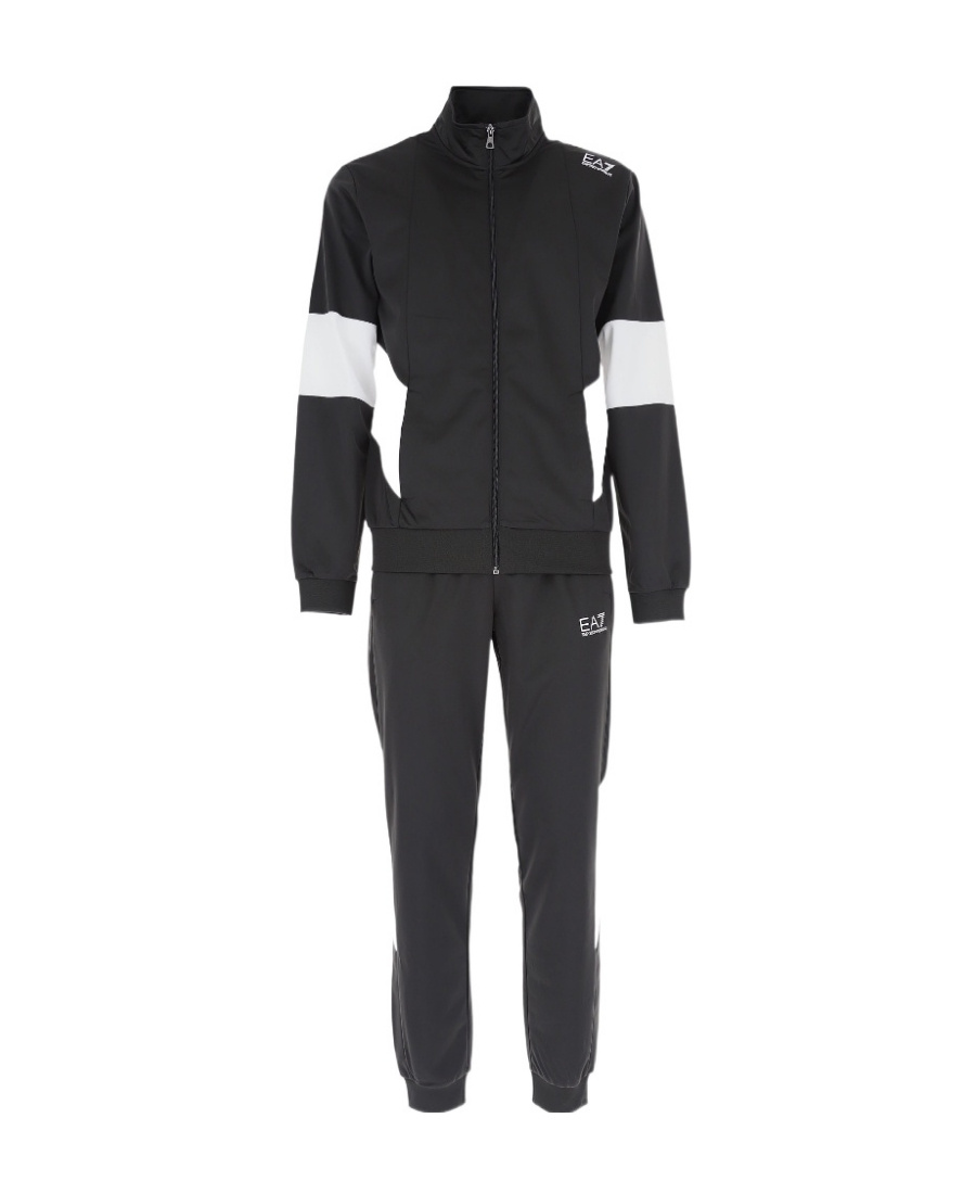 Ea7 Logo Printed Sportswear Two-piece Suit