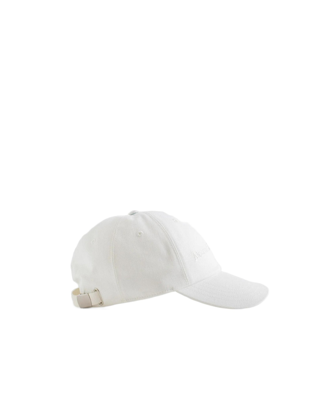 Alexander Mcqueen Man White Hats In White
