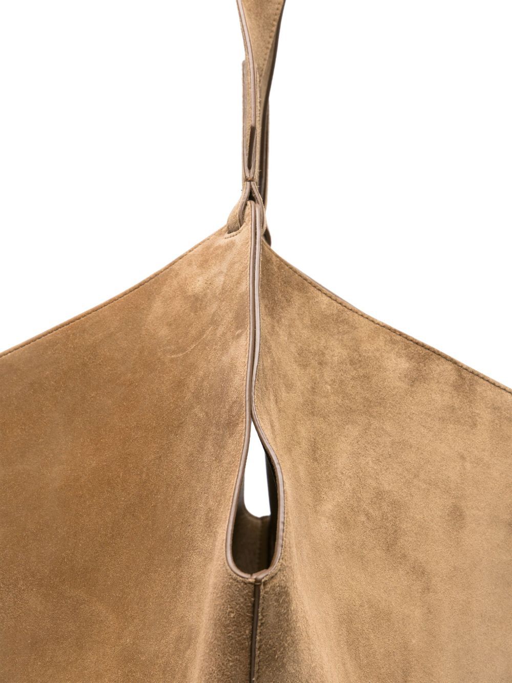 Khaite Medium Lotus Shoulder Bag In Green