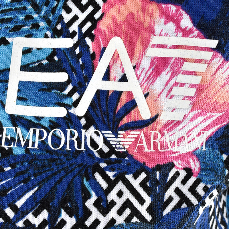 EMPORIO ARMANI PRINTED SPORTS LEISURE JACKET