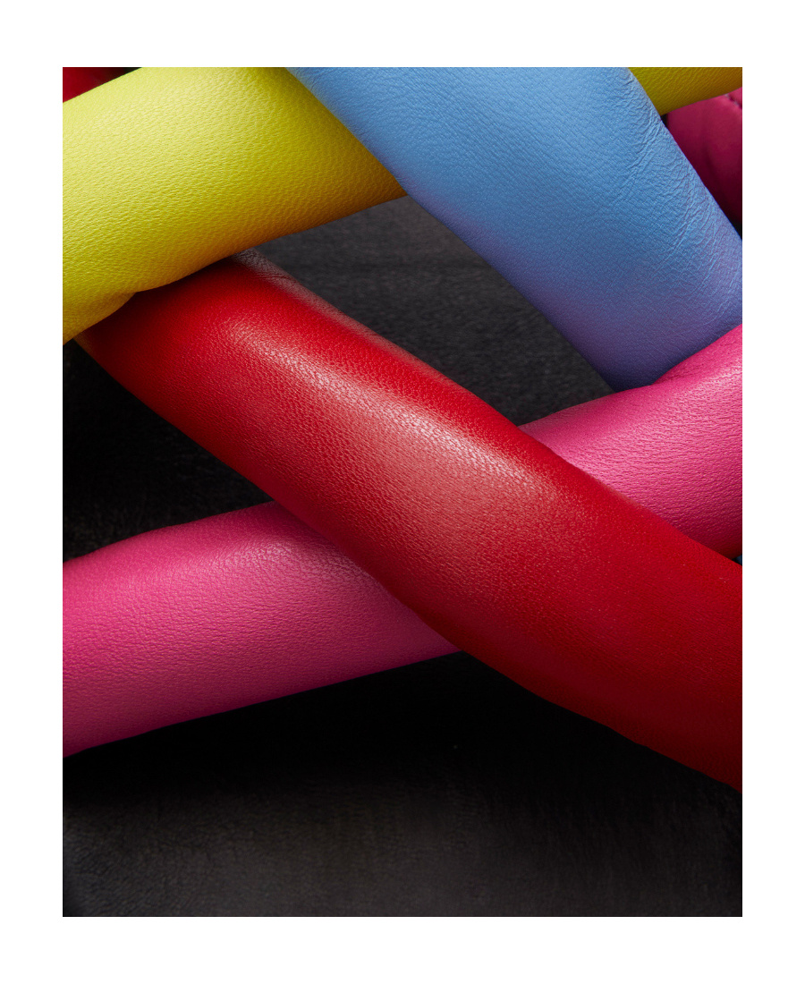 Moncler Multicolored Padded Strap Sandals With Bold Design In Blue