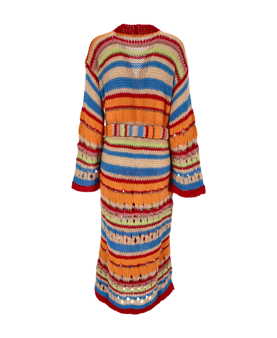 Etro Knitted Button-fastening Cardigan In Multicolor