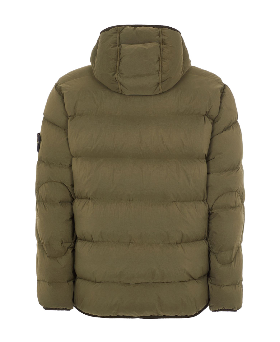 STONE ISLAND COMPASS-PATCH PADDED DOWN JACKET 