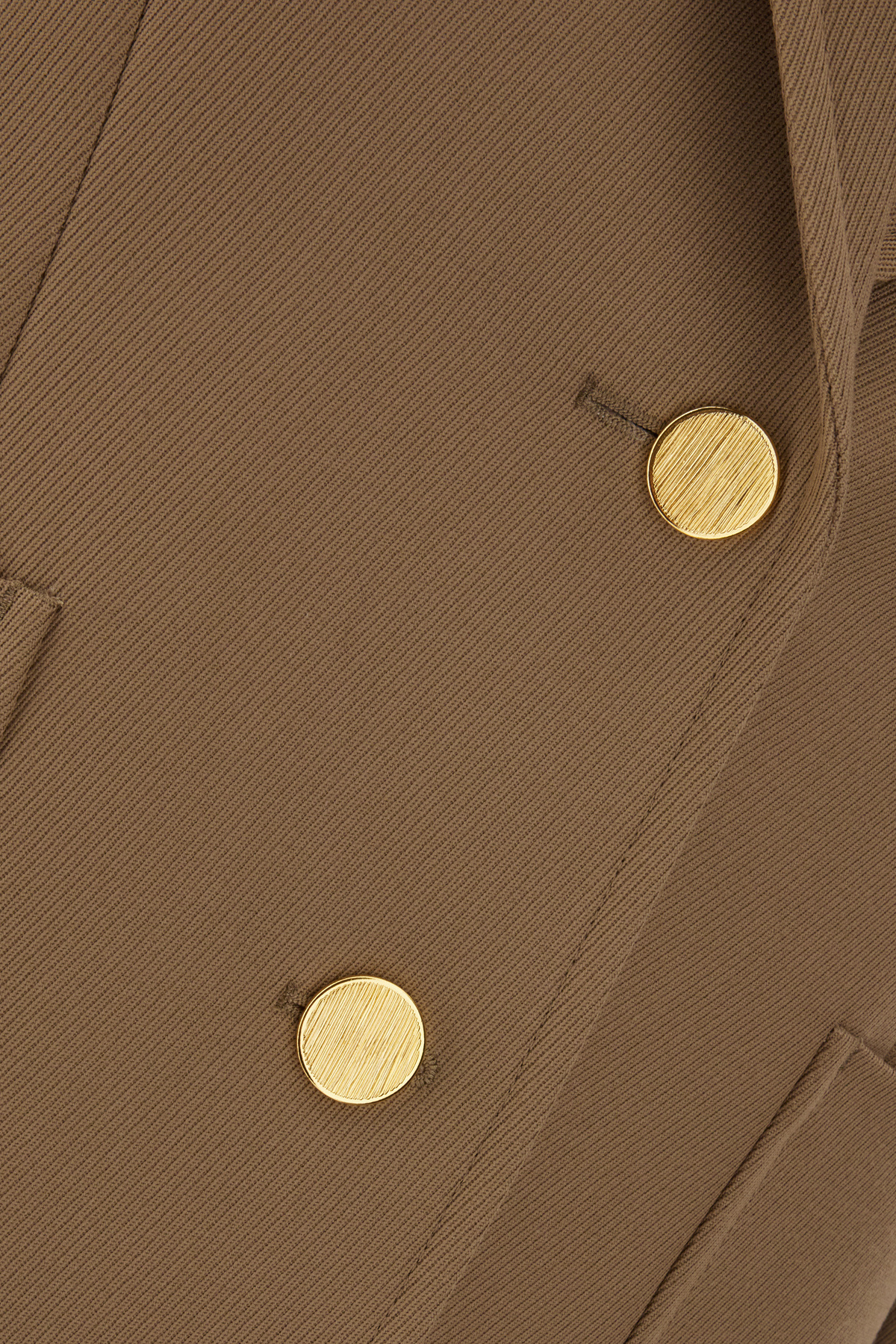 Gucci Oversized Wool Blazer With Back Clamp Detail In Brown