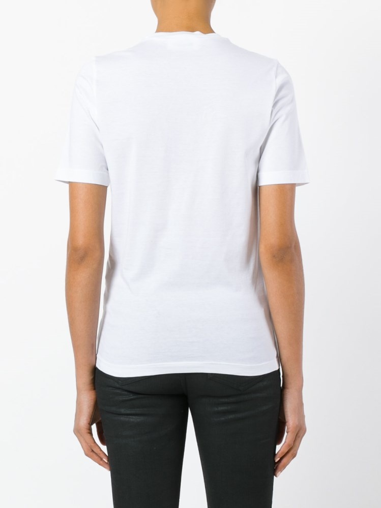 Dsquared2 Logo Details T-shirt In White