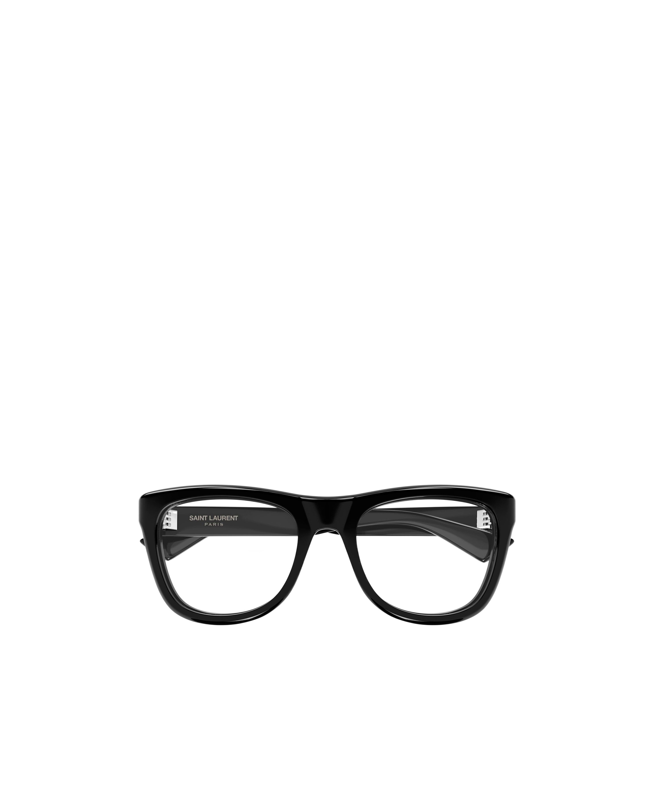 Saint Laurent Rectangle-frame Glasses In Blue
