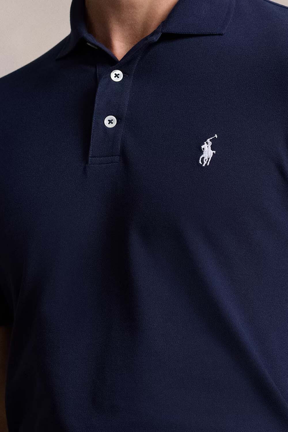 Shop Polo Ralph Lauren Short-sleeved Polo Shirt In Black