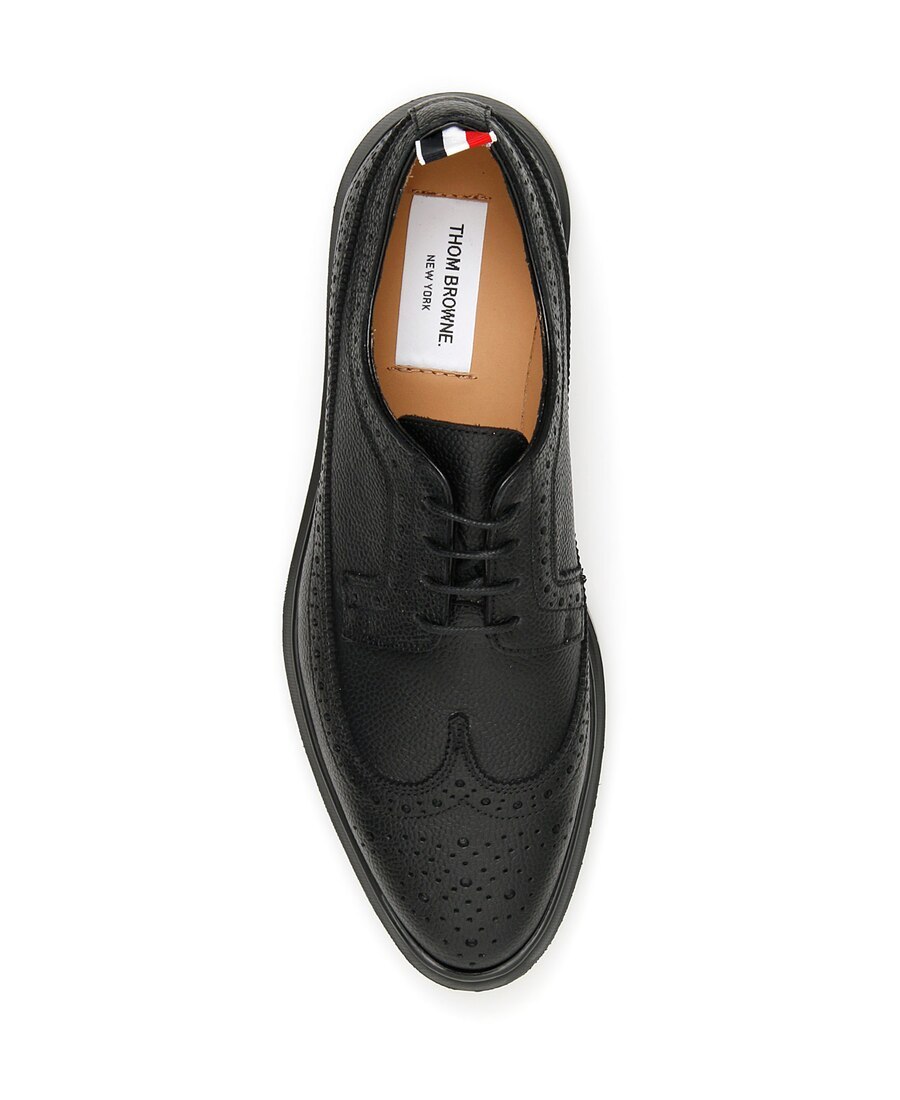 Thom Browne Uniform Lace-up Shoes In Black
