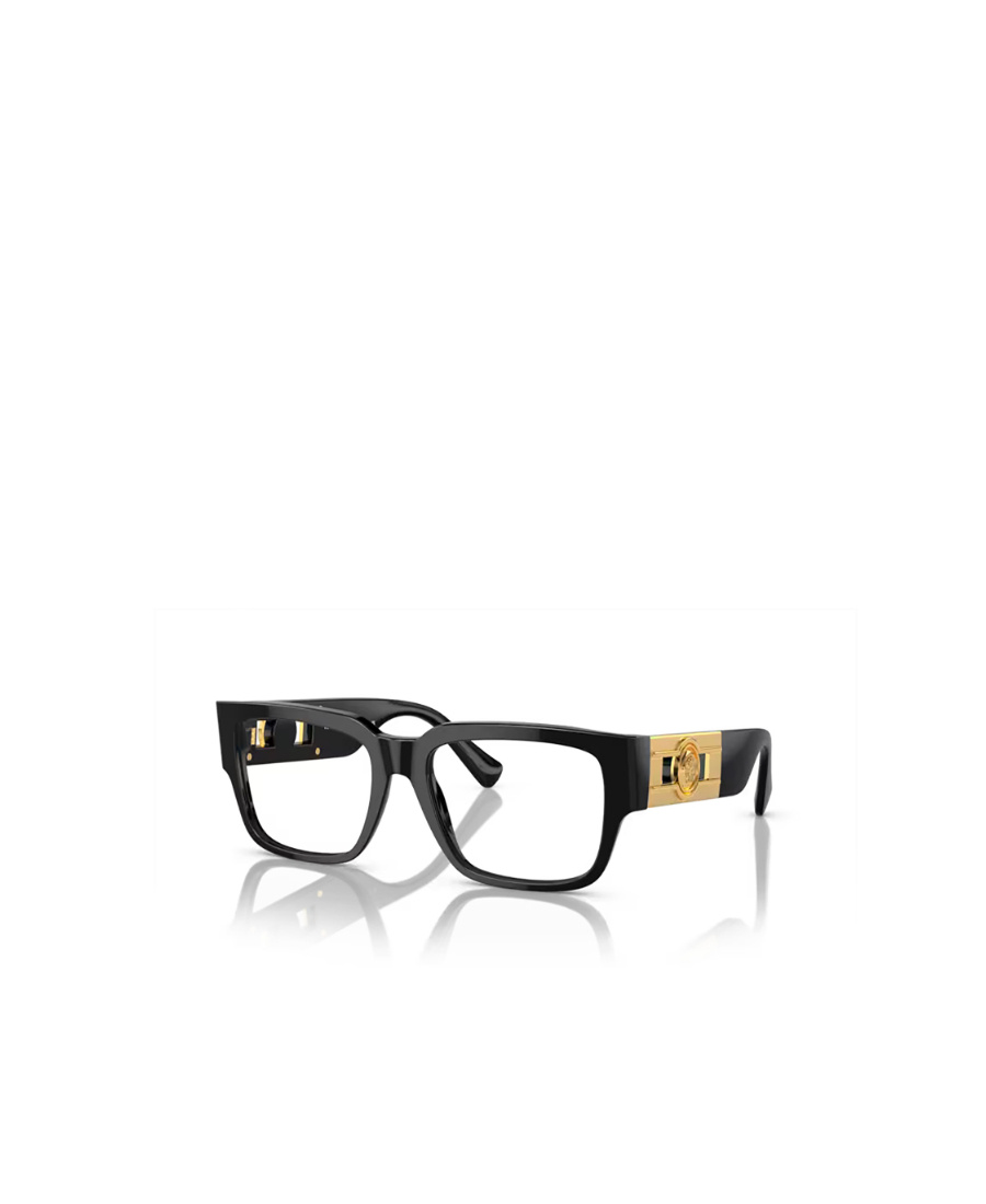 Versace Eyewear Rectangle-frame Glasses In Black