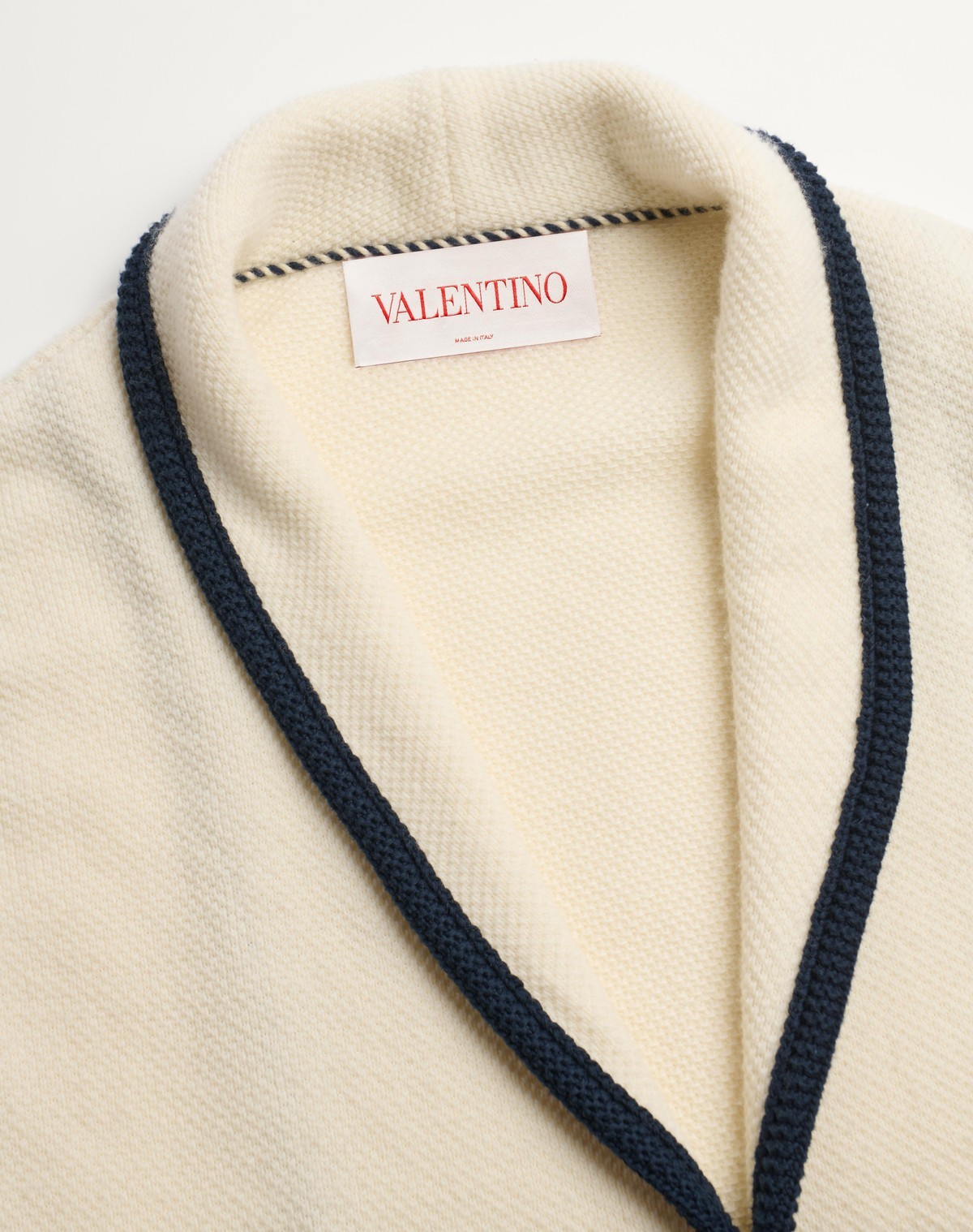 Valentino Men's Cotton And Wool Jacket In White