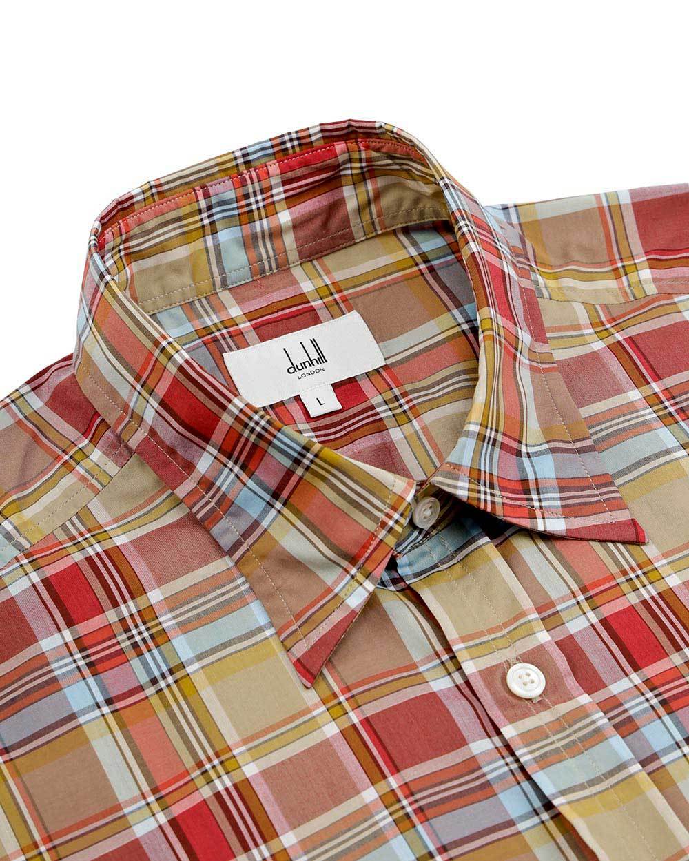 DUNHILL PLAID SHIRT