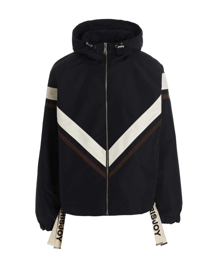 Khrisjoy Hooded Zipped-up Jacket In Black
