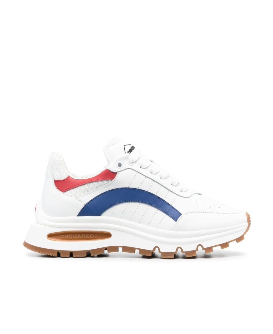 Dsquared2 Colour-block Chunky Sneakers In White